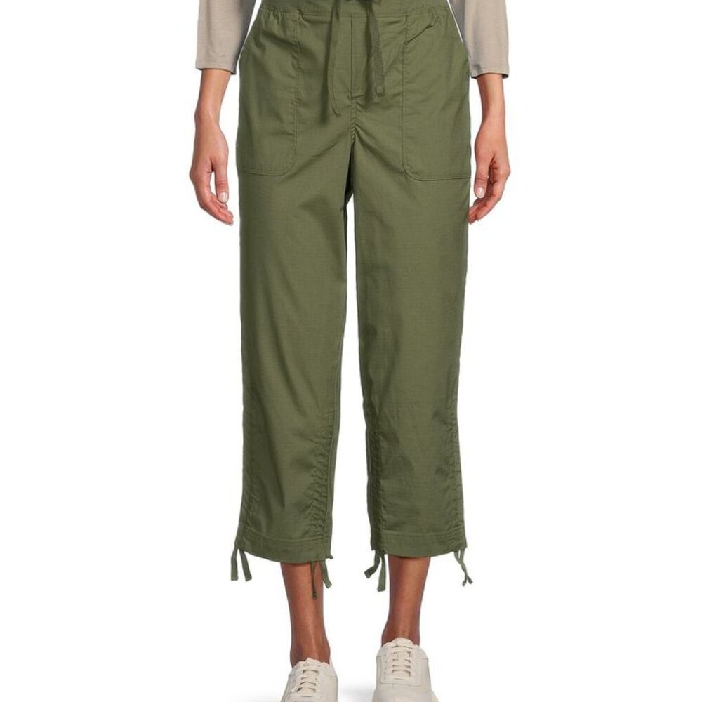 Kinesis, capri pant -Drawstring elastic waist-New just tried on- size Large